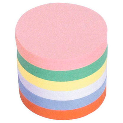 Artikelbild für magnetoplan Moderationskarten farbsortiert Ø 10,0 cm, 250 Blatt, Artikelnummer 620171