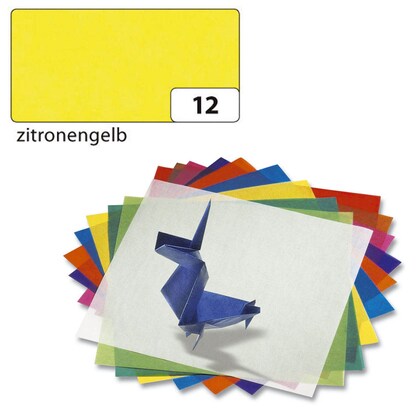 Artikelbild für folia Transparentpapier gelb 42 g/qm 25 Bogen, Artikelnummer 600522