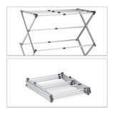 Artikelbild 1 für relaxdays Wäscheständer grau, 1 St., Artikelnummer 401824