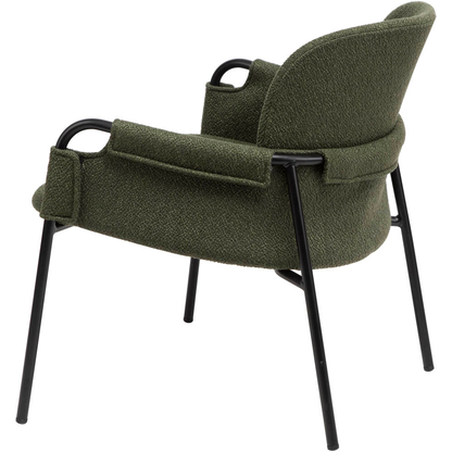 Artikelbild 4 für meet powered by PAPERFLOW Sessel CLOTH grün schwarz Stoff 70,0 x 65,0 x 69,0 cm, 1 St., Artikelnummer 852073