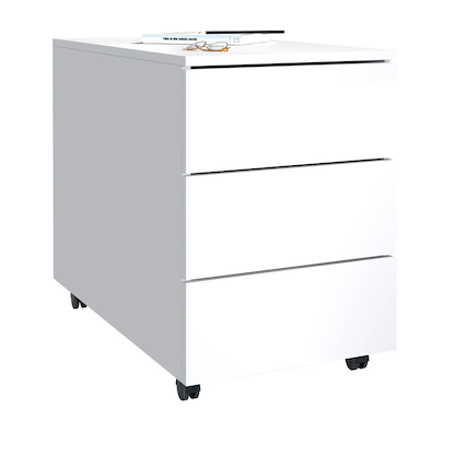 Artikelbild 5 für VCM my office Dalosa Rollcontainer weiß 3 Auszüge 39,0 x 70,0 x 55,0 cm, Artikelnummer 911194