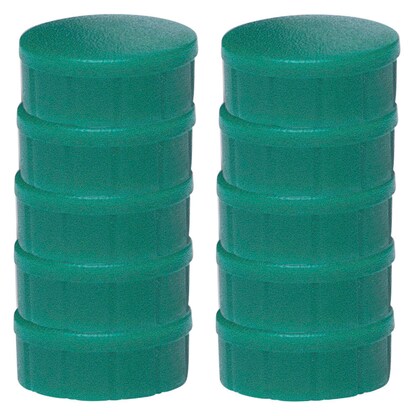 Artikelbild für MAUL Magnete grün, Kunststoff Ø 1,5 cm, 10 St., Artikelnummer 642896