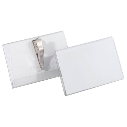 Artikelbild 3 für DURABLE Namensschilder mit Krokoklemme 9,0 x 5,4 cm, 25 St., Artikelnummer 458554