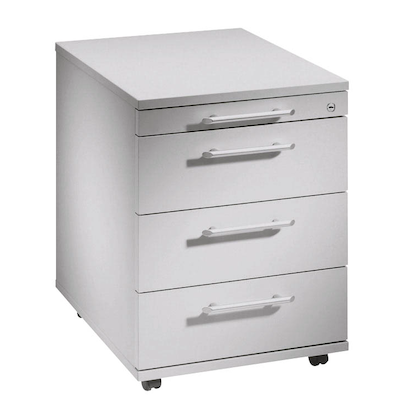 Artikelbild für HAMMERBACHER AC30 Rollcontainer lichtgrau 4 Auszüge 42,8 x 58,0 x 59,0 cm, Artikelnummer 984336