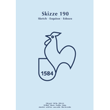 Artikelbild 1 für HAHNEMÜHLE Skizzenblock Skizze 190 DIN A3, 1 Block, Artikelnummer 611645