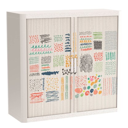 Artikelbild für PAPERFLOW easyOffice Colour Rollladenschrank 61086 2 Fachböden 110,0 x 41,5 x 104,0 cm, Artikelnummer 210317