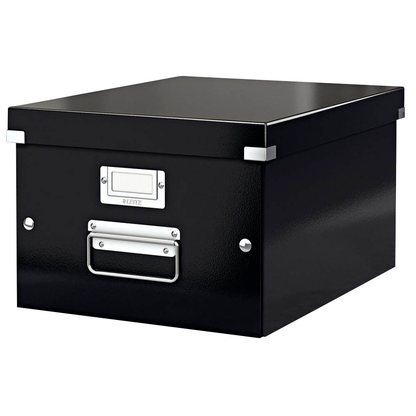 Artikelbild 2 für LEITZ Click & Store Aufbewahrungsbox 16,7 l schwarz 28,1 x 36,9 x 20,0 cm, 1 St., Artikelnummer 682799
