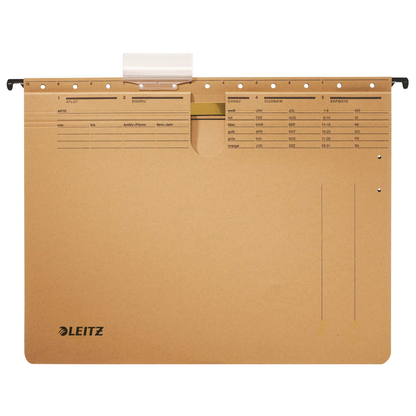 Artikelbild 2 für LEITZ Hängehefter ALPHA® 1994 Karton naturbraun DIN A4 1x Amtsheftung, 25 St., Artikelnummer 124073