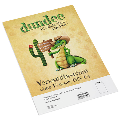 Artikelbild 4 für dundee Versandtaschen DIN C4 ohne Fenster weiß 10 St., Artikelnummer 611929