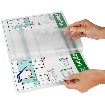 Artikelbild 3 für OLYMPIA Laminierfolien glänzend für A3 125 micron, 50 St., Artikelnummer 565539