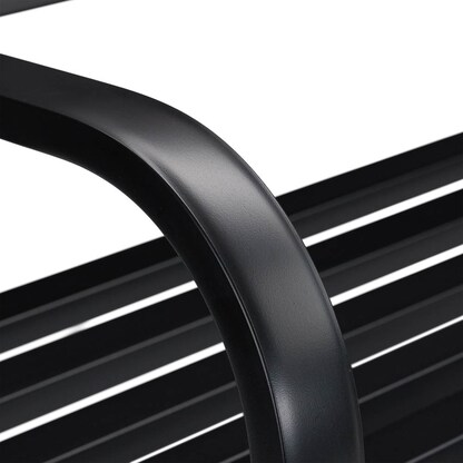 Artikelbild 7 für relaxdays Gartenbank 10030918_0 schwarz Metall 127,0 cm, Artikelnummer 767762