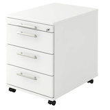 Artikelbild 1 für HAMMERBACHER Gradeo Rollcontainer weiß 4 Auszüge 42,8 x 58,0 x 59,0 cm, Artikelnummer 387076