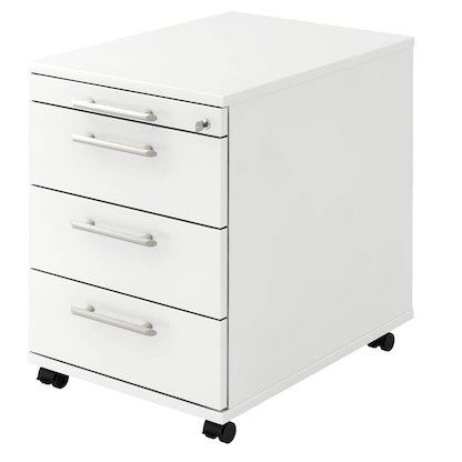 Artikelbild für HAMMERBACHER Gradeo Rollcontainer weiß 4 Auszüge 42,8 x 58,0 x 59,0 cm, Artikelnummer 387076