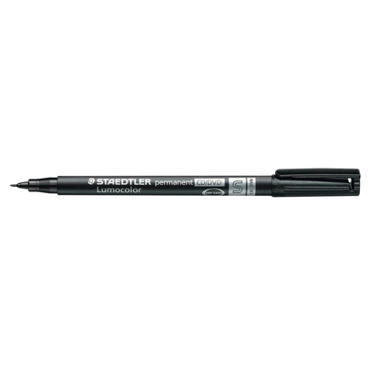 Artikelbild für STAEDTLER CD/DVD pen CD-Marker schwarz 0,4 mm, 10 St., Artikelnummer 136432