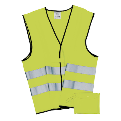 Artikelbild 3 für unisex Warnweste neongelb Einheitsgröße, Artikelnummer 315226