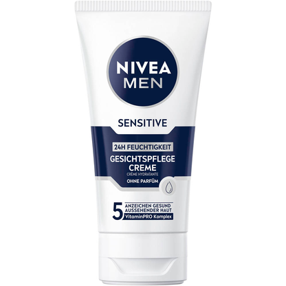 Artikelbild 2 für NIVEA MEN SENSITIVE 24H FEUCHTIGKEIT GESICHTSPFLEGE Gesichtscreme 75,0 ml, Artikelnummer 579629