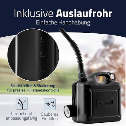 Artikelbild 6 für hünersdorff Benzinkanister 5,0 l, 1 St., Artikelnummer 677783