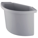 Artikelbild 1 für helit Mülleimer-Einsatz 2,0 l lichtgrau, Artikelnummer 684217