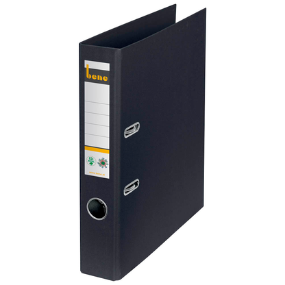 Artikelbild für bene No.1 Ordner schwarz Karton 5,2 cm DIN A4, 1 St., Artikelnummer 321767