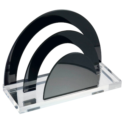 Artikelbild 5 für WEDO Schreibtischset Acryl Exklusiv glasklar/schwarz, Artikelnummer 782656