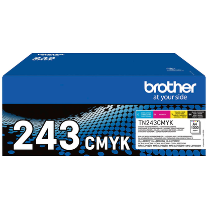 Artikelbild 2 für AKTION: brother TN-243CMYK schwarz, cyan, magenta, gelb Toner, 4er-Set, Artikelnummer 882177