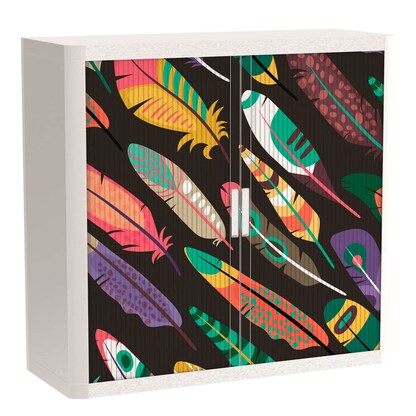 Artikelbild für PAPERFLOW easyOffice Colour Rollladenschrank 60132 2 Fachböden 110,0 x 41,5 x 104,0 cm, Artikelnummer 210326