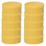 Artikelbild 1 für MAUL Magnete gelb, Kunststoff Ø 1,5 cm, 10 St., Artikelnummer 642909