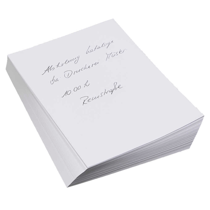 Artikelbild 4 für Notizpapier weiß DIN A5, ca. 250 Blatt, 1 Pack, Artikelnummer 850529