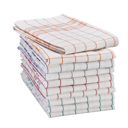 Artikelbild für franz mensch Geschirrtücher Karo farbsortiert 50,0 x 70,0 cm, 10 St., Artikelnummer 142067