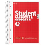 Artikelbild 1 für BRUNNEN Collegeblöcke Student Kleinformat kariert DIN A5 Innenrand, 1 Block, Artikelnummer 732598