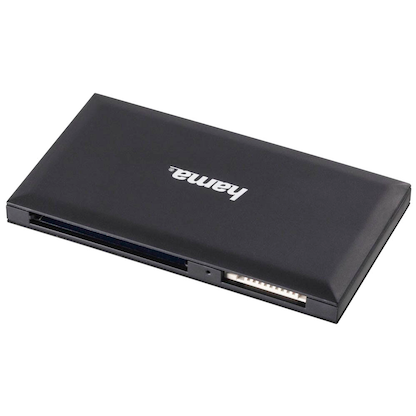 Artikelbild 3 für hama Multi-microSD, SD, Memory Stick, Compact Flash-Kartenleser schwarz, Artikelnummer 554624