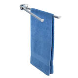 Artikelbild 1 für WENKO Handtuchhalter Basic silber, 1 St., Artikelnummer 805113