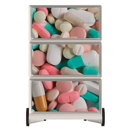 Artikelbild 3 für PAPERFLOW easyBox Business Rollcontainer weiß, bunt 62157 4 Auszüge 39,0 x 43,6 x 64,2 cm, Artikelnummer 214738