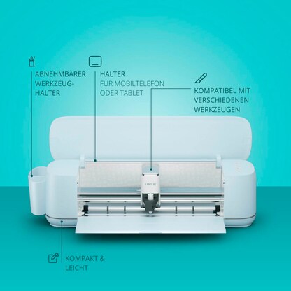 Artikelbild 4 für LOKLiK iCraft™ Schneideplotter pastelblau, 1 St., Artikelnummer 536629