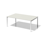 Artikelbild 1 für BISLEY Konferenztisch Cito grauweiß, verkehrsweiß rechteckig, 4-Fuß-Gestell weiß, 200,0 x 120,0 x 65,0 - 85,0 cm, Artikelnummer 257461