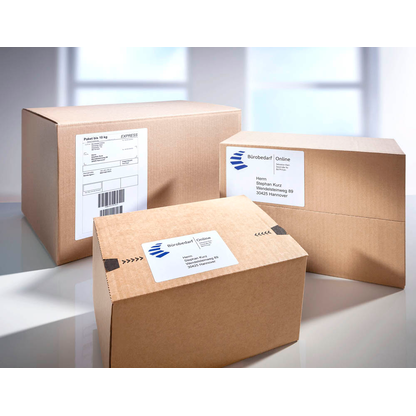 Artikelbild 2 für AVERY Zweckform Versandetiketten 8018-300 weiß 199,6 x 143,5 mm, 300 Blatt, Artikelnummer 433654