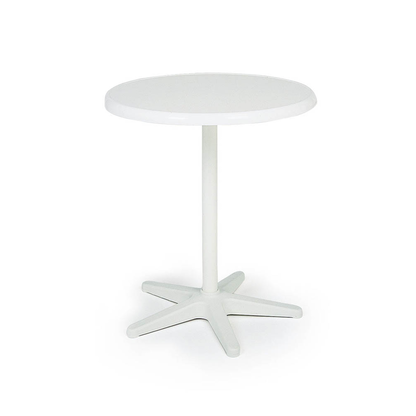 Artikelbild 2 für BEST Duo Stehtisch rund Spanplatte weiß 70,0 x 70,0 x 110,0 cm, 1 St., Artikelnummer 515940