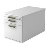 Artikelbild 1 für HAMMERBACHER Haziender Rollcontainer weiß 3 Auszüge 42,8 x 80,0 x 51,2 cm, Artikelnummer 193946