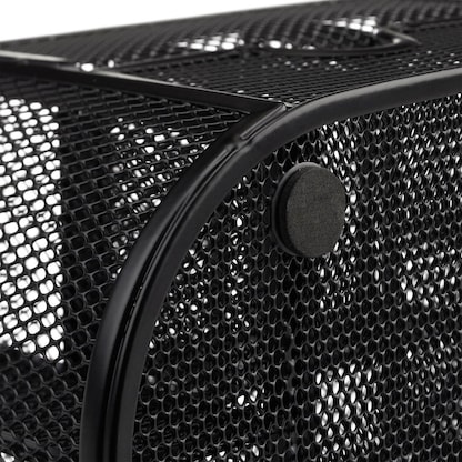 Artikelbild 3 für relaxdays Schreibtisch-Organizer schwarz Metall 9 Fächer 22,0 x 11,0 x 10,5 cm, Artikelnummer 516801