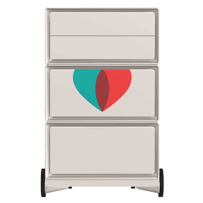 Artikelbild 3 für PAPERFLOW easyBox Business Rollcontainer weiß, bunt 62173 4 Auszüge 39,0 x 43,6 x 64,2 cm, Artikelnummer 214803