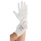 Artikelbild 1 für HYGOSTAR unisex Arbeitshandschuhe Ultra Flex Hand weiß Größe 10, 12 Paar, Artikelnummer 652208