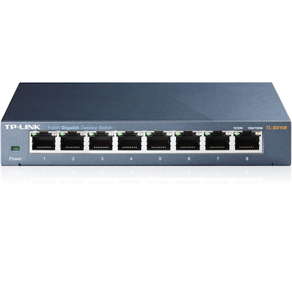 Artikelbild 2 für tp-link TL-SG108 Switch 8-fach, Artikelnummer 439737