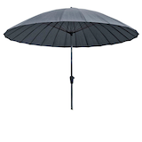 Artikelbild 1 für Garden Pleasure Sonnenschirm rund, anthrazit Ø 260,0 cm, 1 St., Artikelnummer 480158