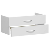Artikelbild 1 für geramöbel Flex Schubladen lichtgrau 79,5 x 37,0 x 17,5 cm, Artikelnummer 880455