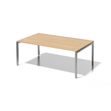 Artikelbild 1 für BISLEY Konferenztisch Cito ahorn, silber rechteckig, 4-Fuß-Gestell silber, 200,0 x 120,0 x 65,0 - 85,0 cm, Artikelnummer 257473