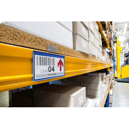 Artikelbild 3 für DURABLE Magnettaschen blau 15,0 x 6,7 cm, 50 St., Artikelnummer 556516