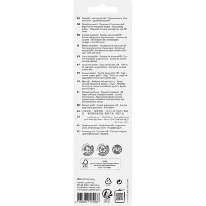 Artikelbild 2 für FABER-CASTELL Einhorn Bleistift-Set HB pink, 1 Set, Artikelnummer 589307