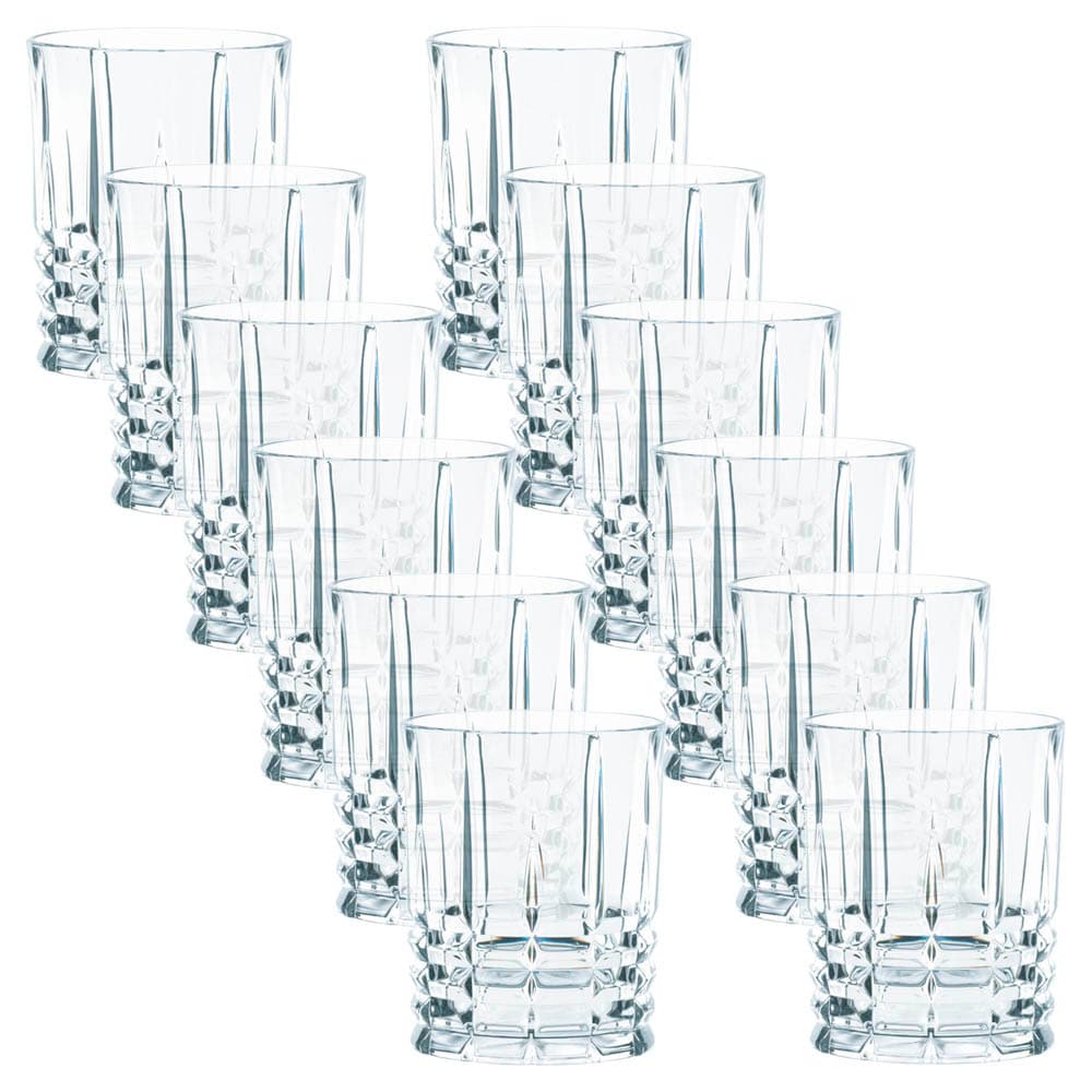 Arcoroc Island Set Di 12 Bicchieri Da Whisky In Vetro – Capacità 20 Cl, Leggeri E Resistenti