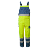 Artikelbild 1 für PLANAM® unisex Warnschutz-Latzhose MAJOR PROTECT warngelb, kornblau Größe 46, Artikelnummer 798210