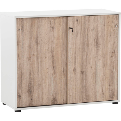 Artikelbild 14 für MÖBELPARTNER Regalschrank 400, 701775 weiß, wildeiche 151,1 cm 41,0 cm, 1 St., Artikelnummer 773992